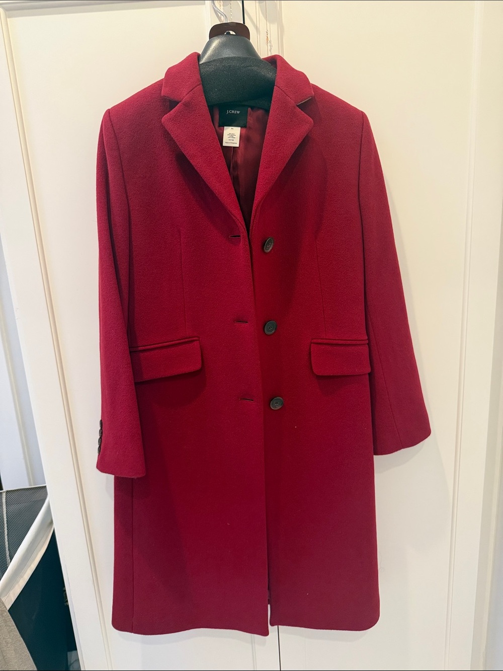 NWT J Crew Wool Cashmere Coat
